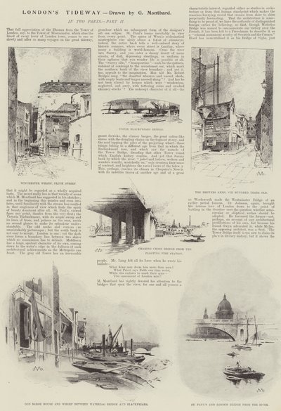 La marea de Londres de Charles Auguste Loye